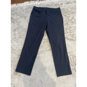 Mens Lululemon ABC Classic Fit Pant Navy Size 34. 28” Inseam